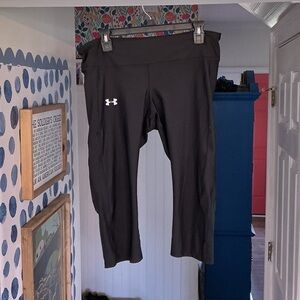 Under Armour Black Capris